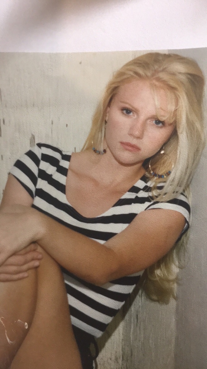 Photograph of Alysha in a striped top